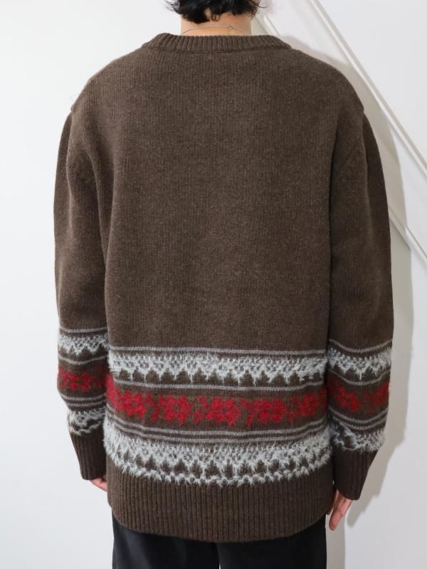 MOTIVE JACQUARD SWEATER