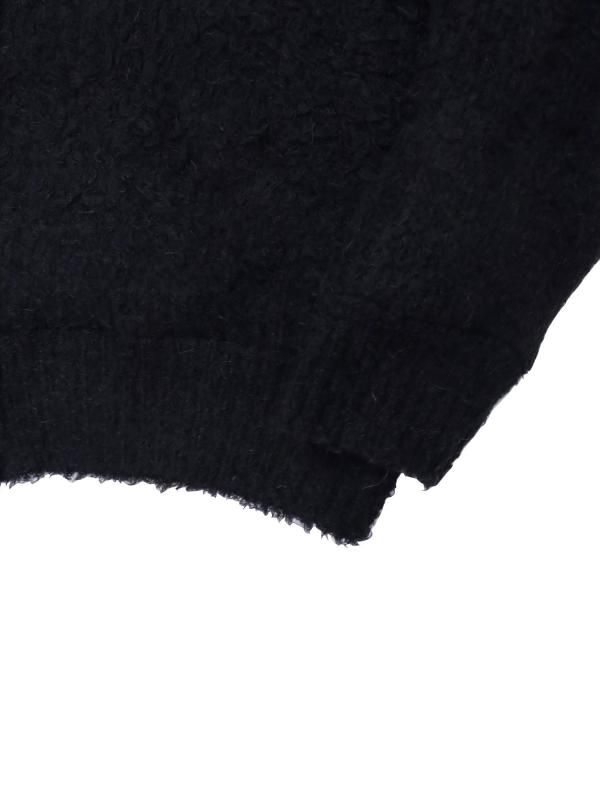 FURRY CARDIGAN ZIP-UP HOODIE