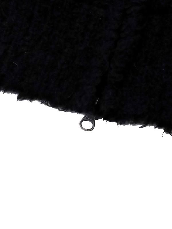 FURRY CARDIGAN ZIP-UP HOODIE