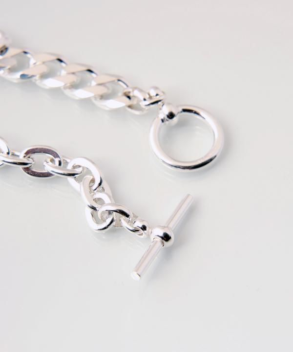 WIDE 925 SILVER SWITCHING BRACELET