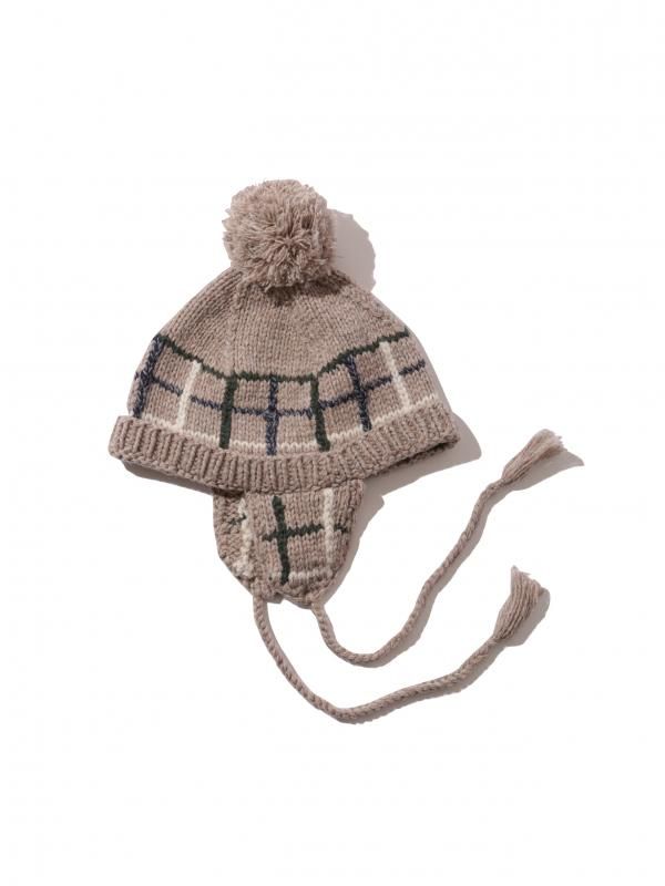 Ear Flap Pom Pom Beanie