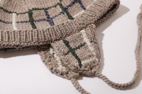 Ear Flap Pom Pom Beanie