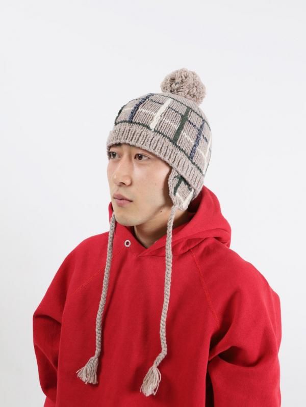 Ear Flap Pom Pom Beanie