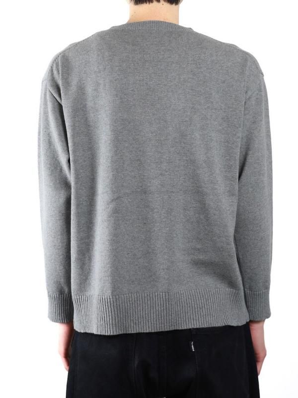 HOLE CREW KNIT