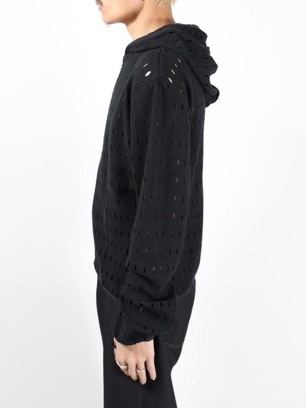 HOLE ZIP HOODIE