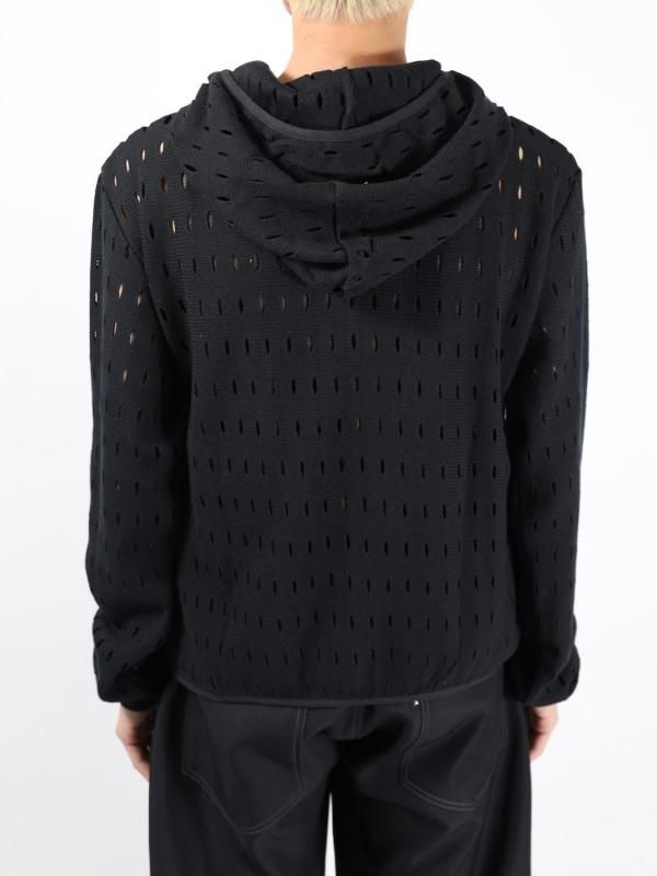HOLE ZIP HOODIE