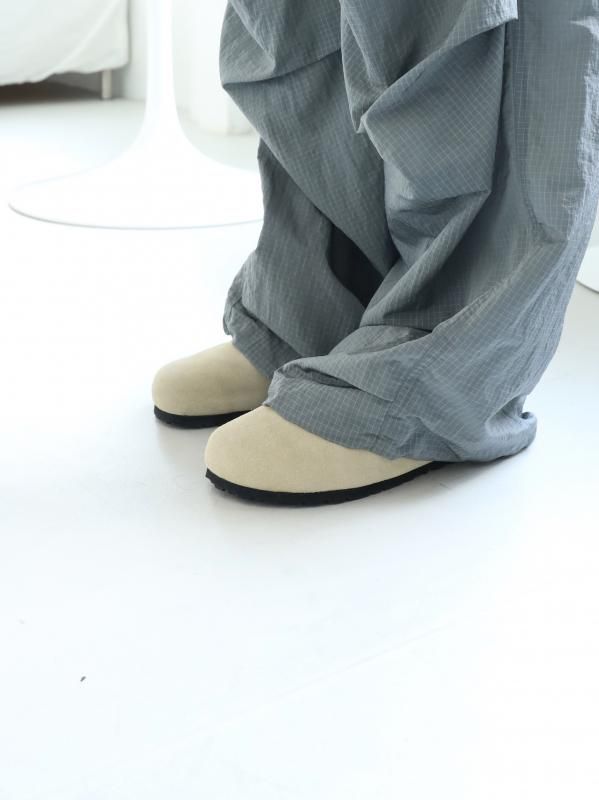 SUEDE SABOT