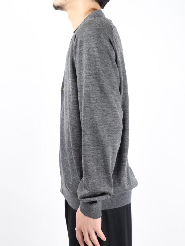 16GG Wool V-neck Cardigan
