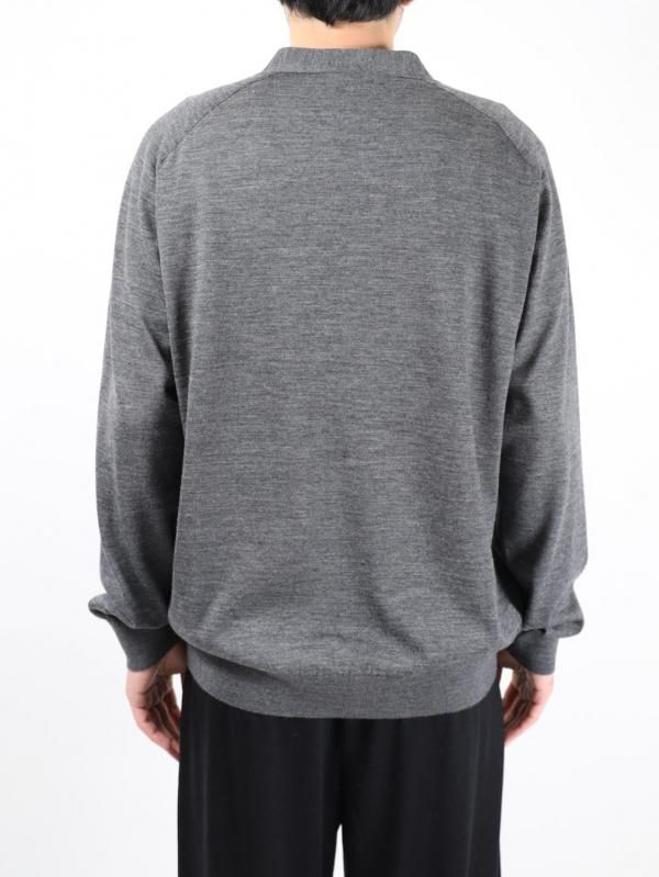 16GG Wool V-neck Cardigan