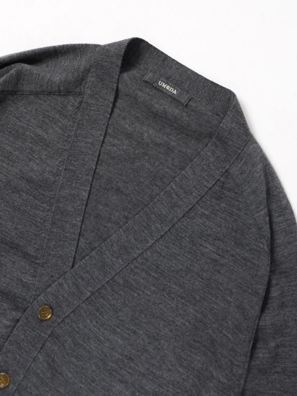 16GG Wool V-neck Cardigan