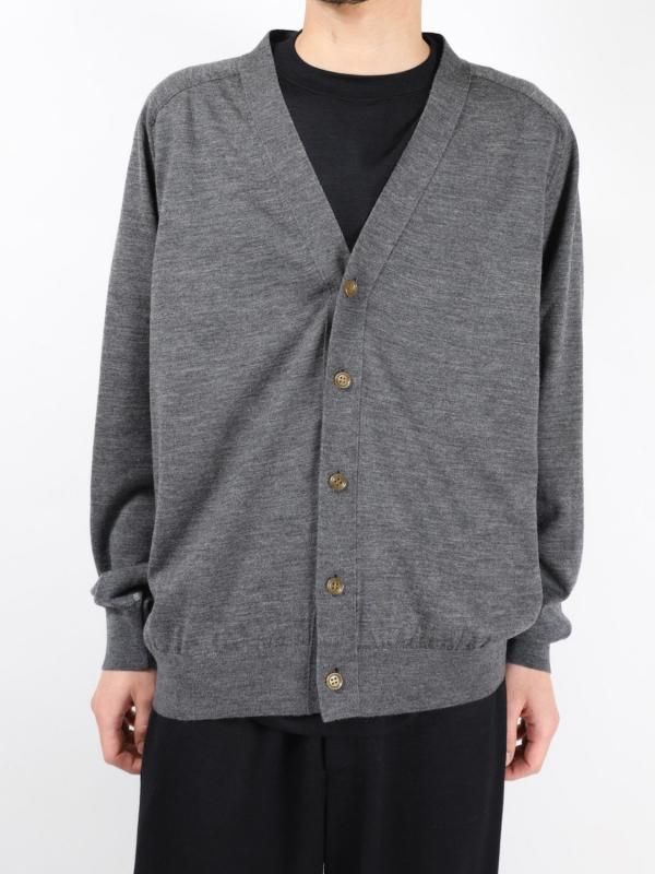 16GG Wool V-neck Cardigan