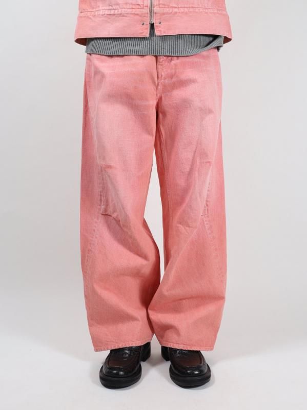 DRAPE OVER DENIM PANTS