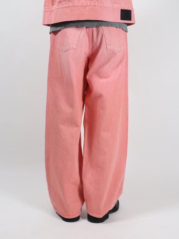 DRAPE OVER DENIM PANTS