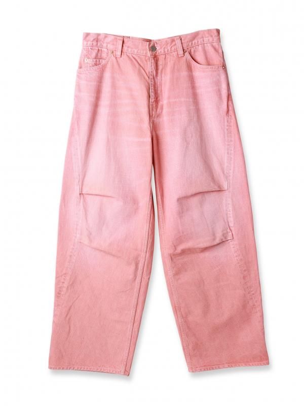 DRAPE OVER DENIM PANTS