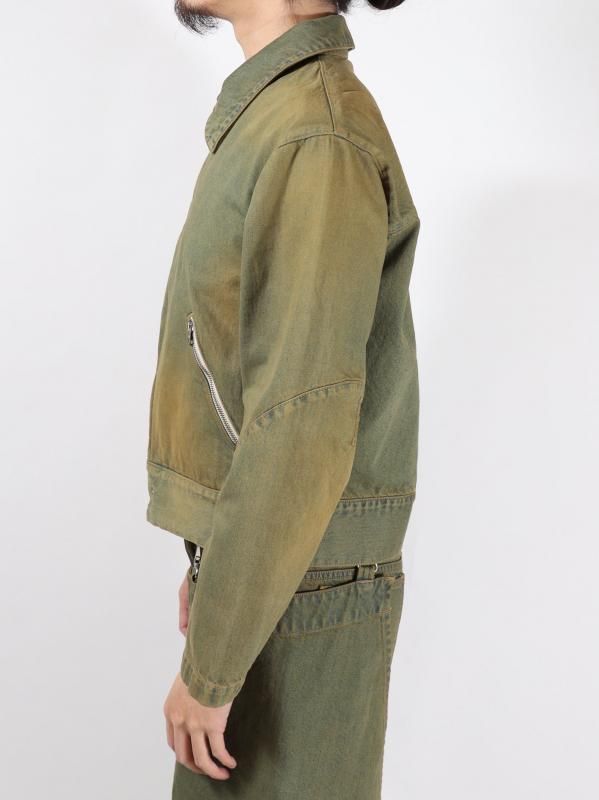DENIM ZIP JACKET