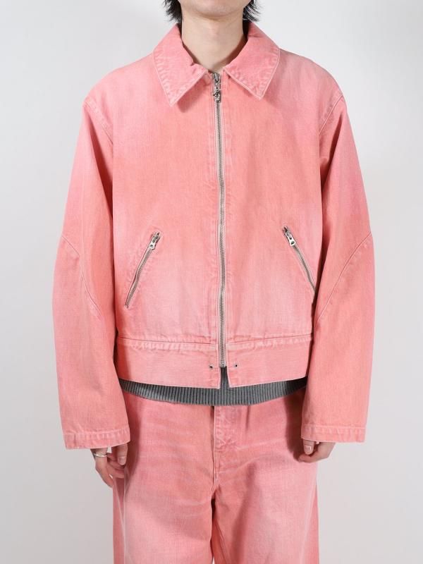 DENIM ZIP JACKET