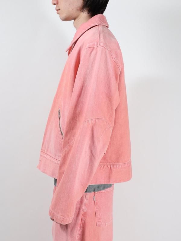 DENIM ZIP JACKET
