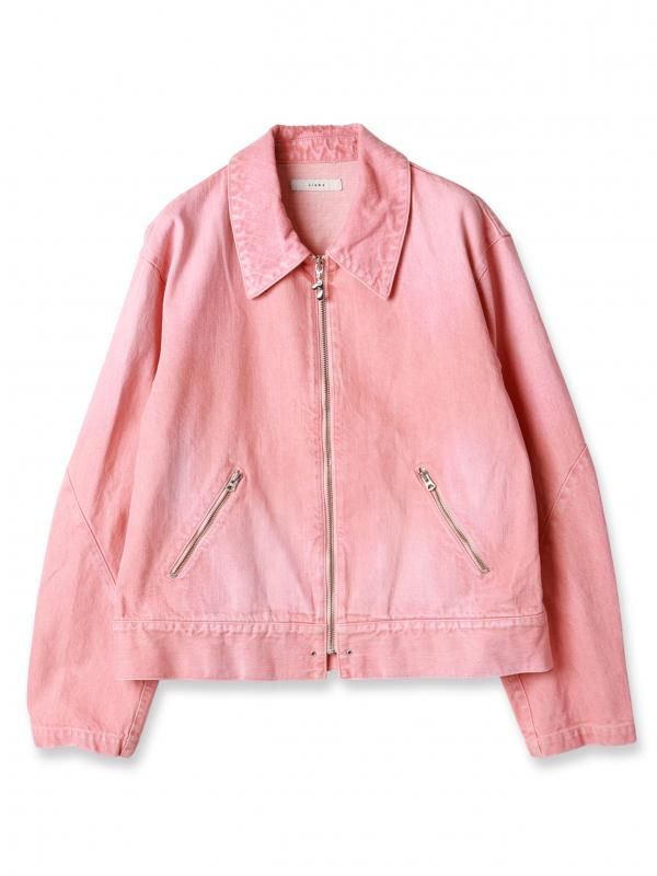 DENIM ZIP JACKET
