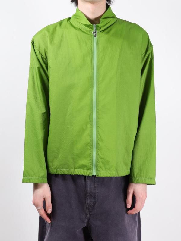 NYLON STAND ZIP SHIRT