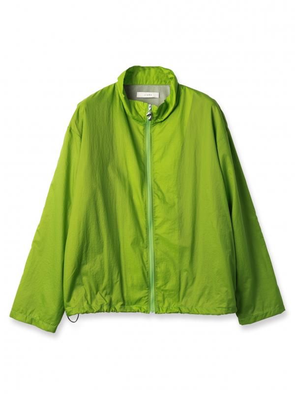 NYLON STAND ZIP SHIRT