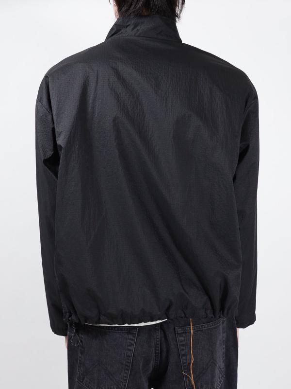 NYLON STAND ZIP SHIRT