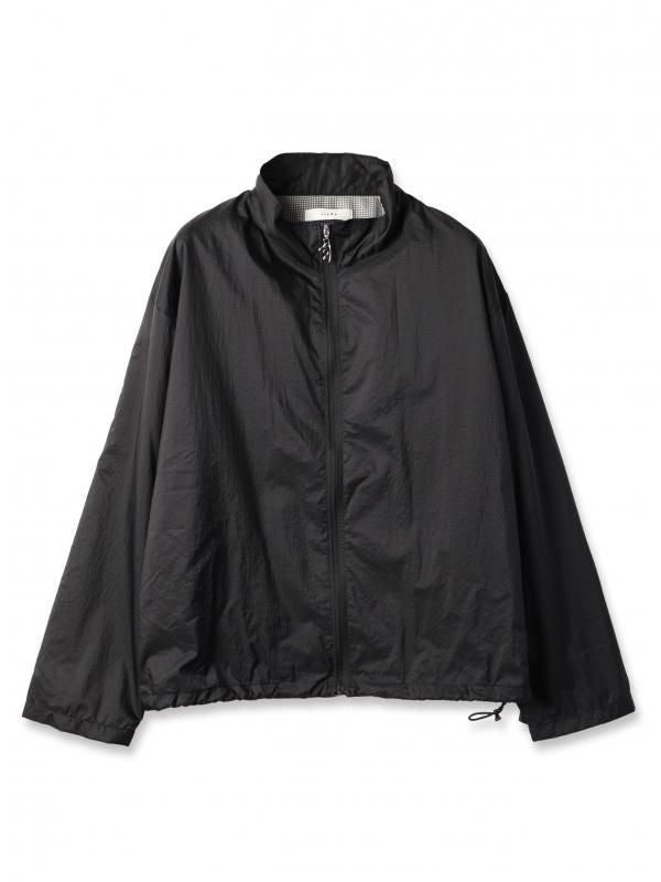 NYLON STAND ZIP SHIRT