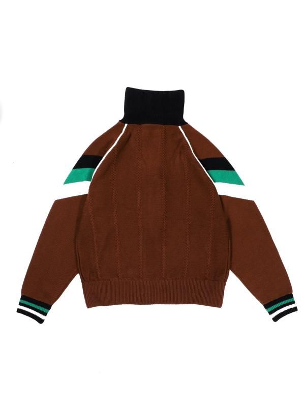 KNITTED TRACK JACKET