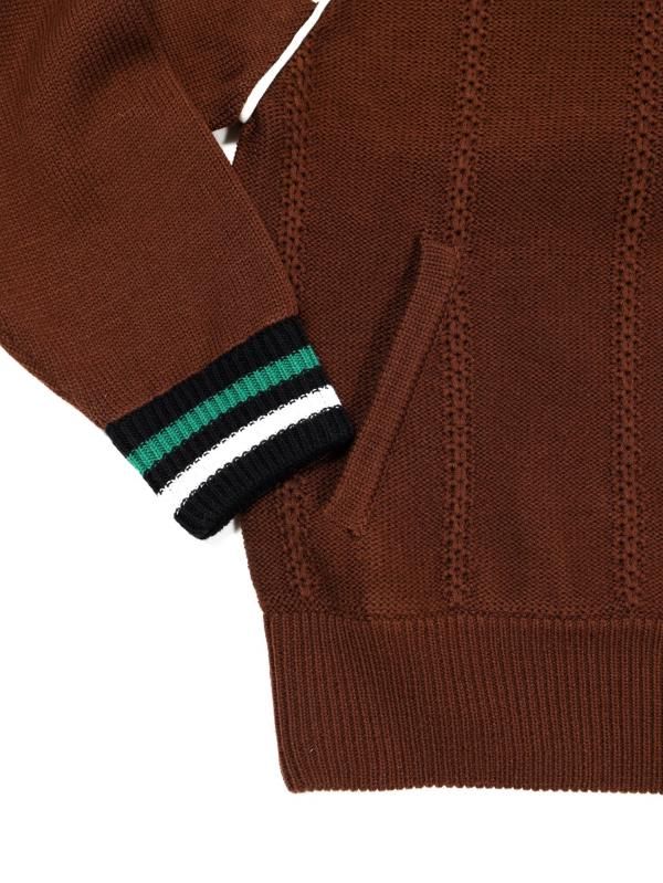 KNITTED TRACK JACKET