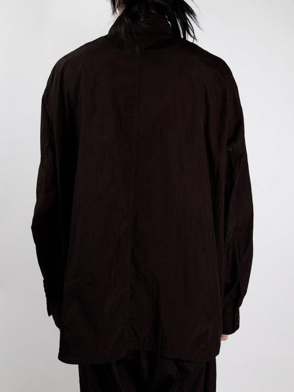 HAND DYED NYLON SHIRT JACKET