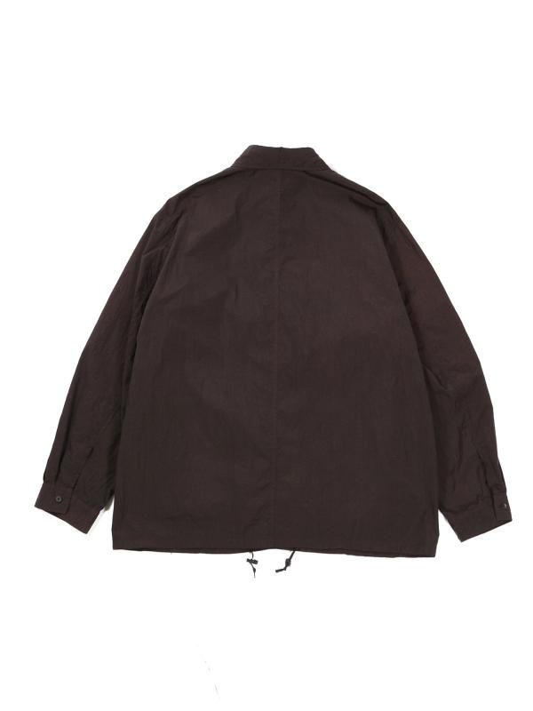 HAND DYED NYLON SHIRT JACKET