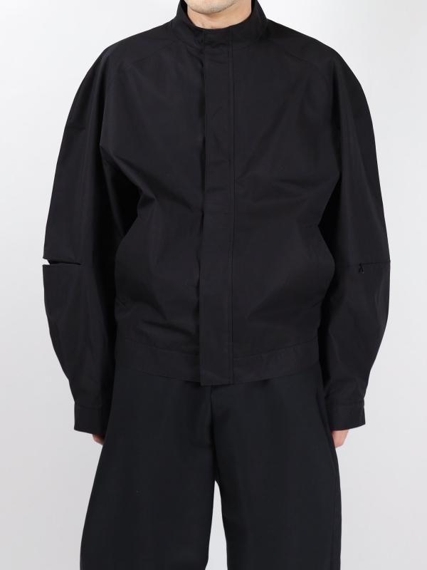 AMOMENTO RAGLAN COTTON ZIP JUMPER