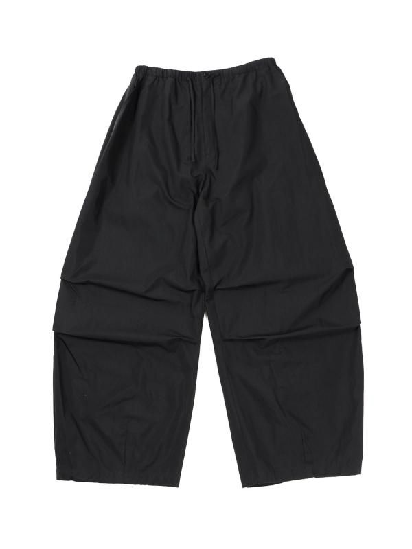 DRAWSTRING WIDE FATIGUE PANTS
