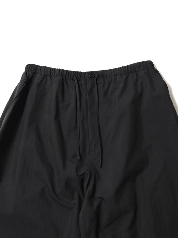 DRAWSTRING WIDE FATIGUE PANTS