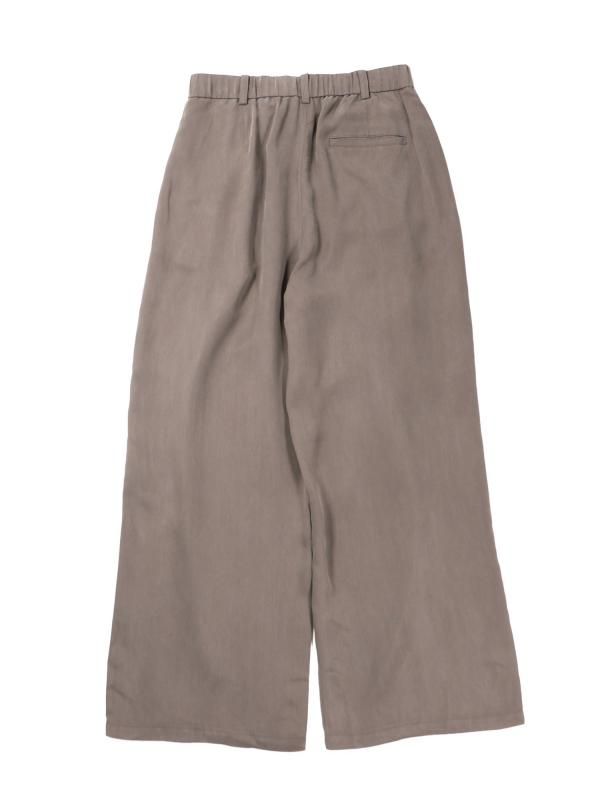 CUPRO TWO TUCK PANTS
