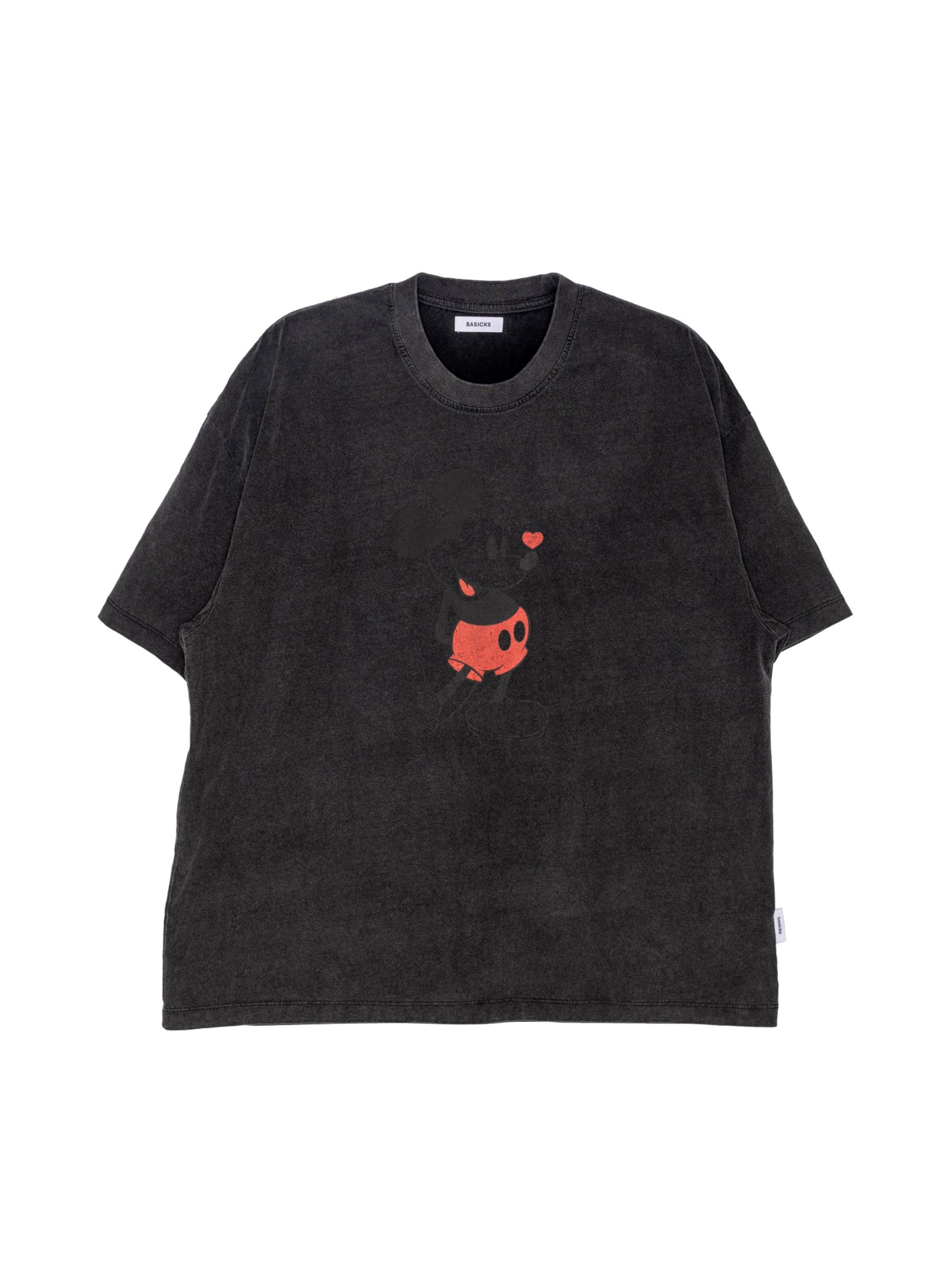 BASICKS x Mickey Mouse Vintage Print T-shrt