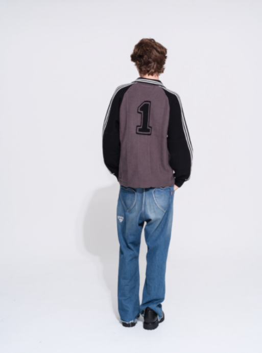 RICE NINE TEN KNITTED GOALEE SWEATER