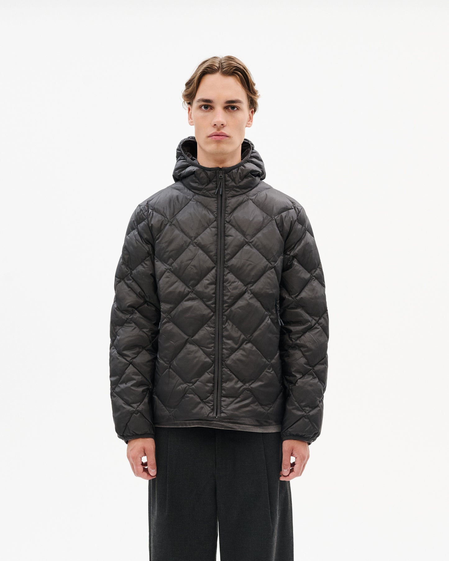 BASE LT DOWN HOODED JACKET