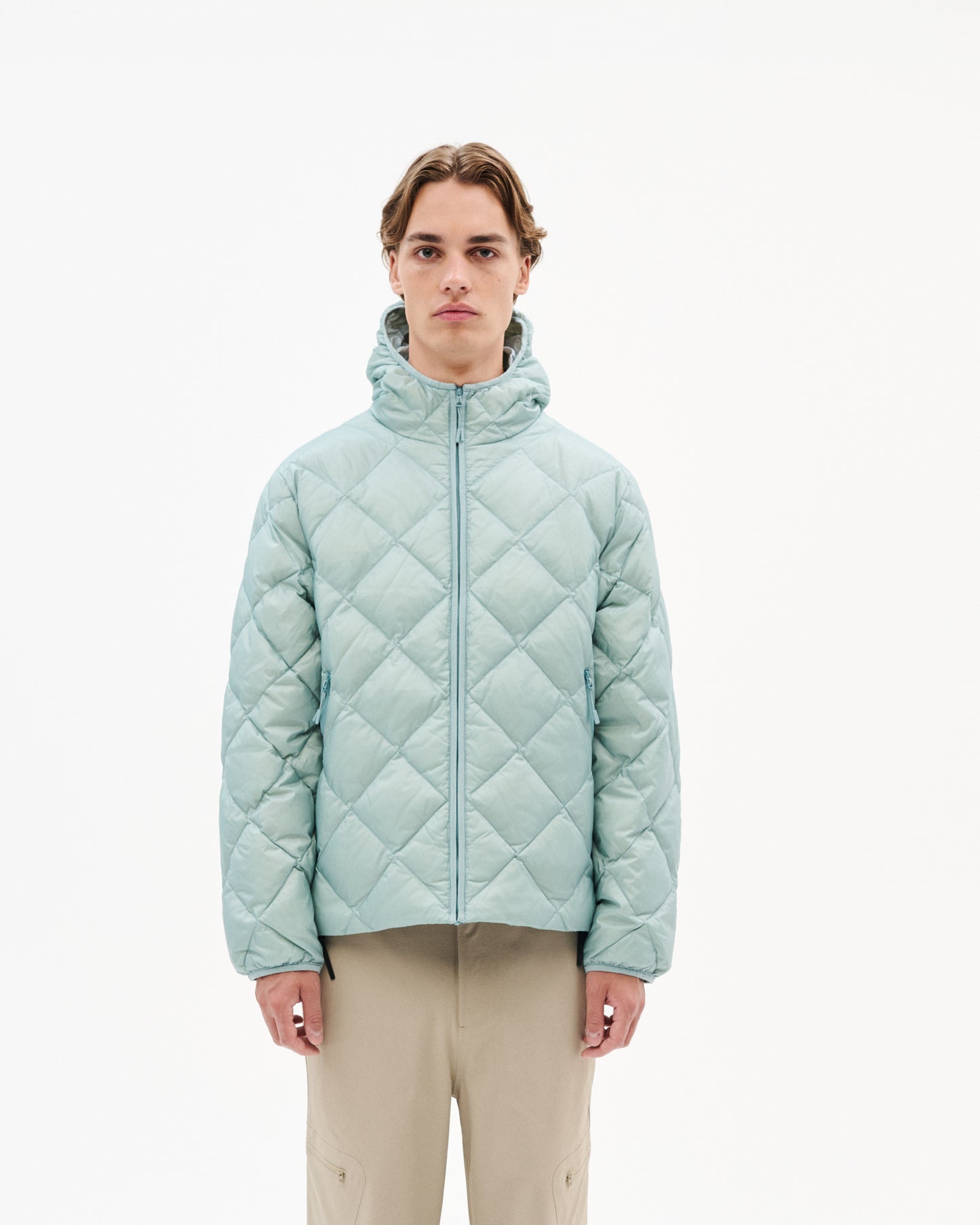 BASE LT DOWN HOODED JACKET