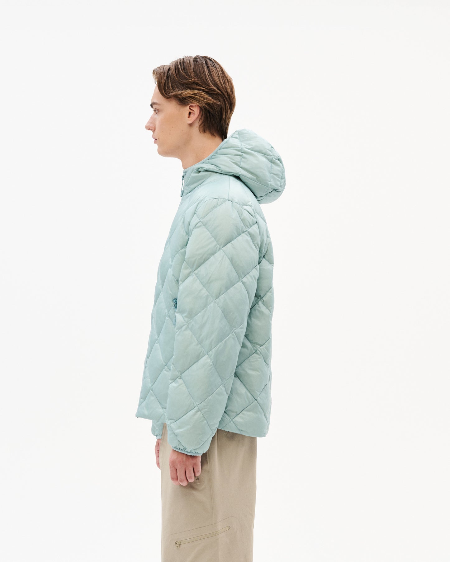 BASE LT DOWN HOODED JACKET