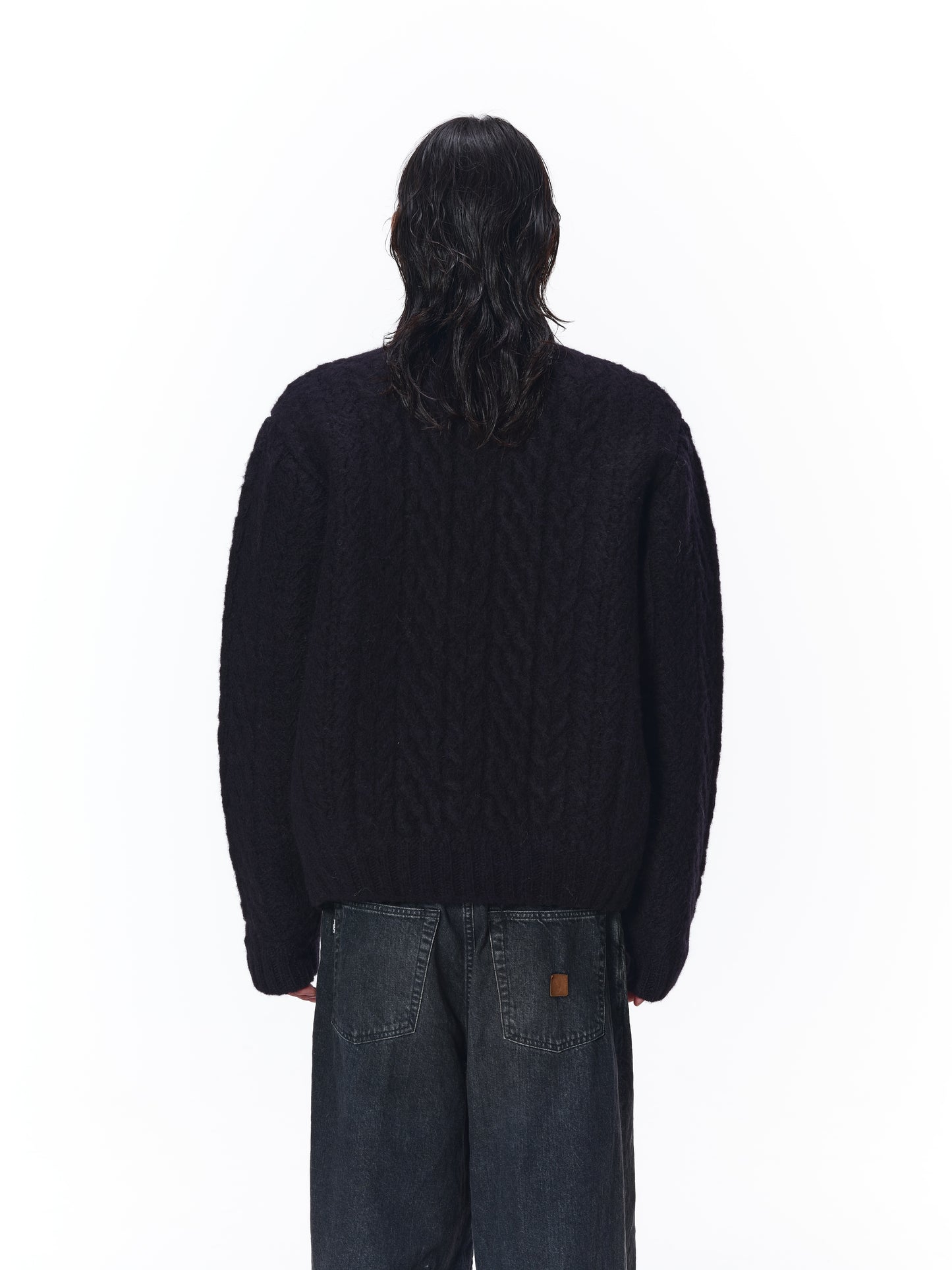 CABLE ZIP KNIT