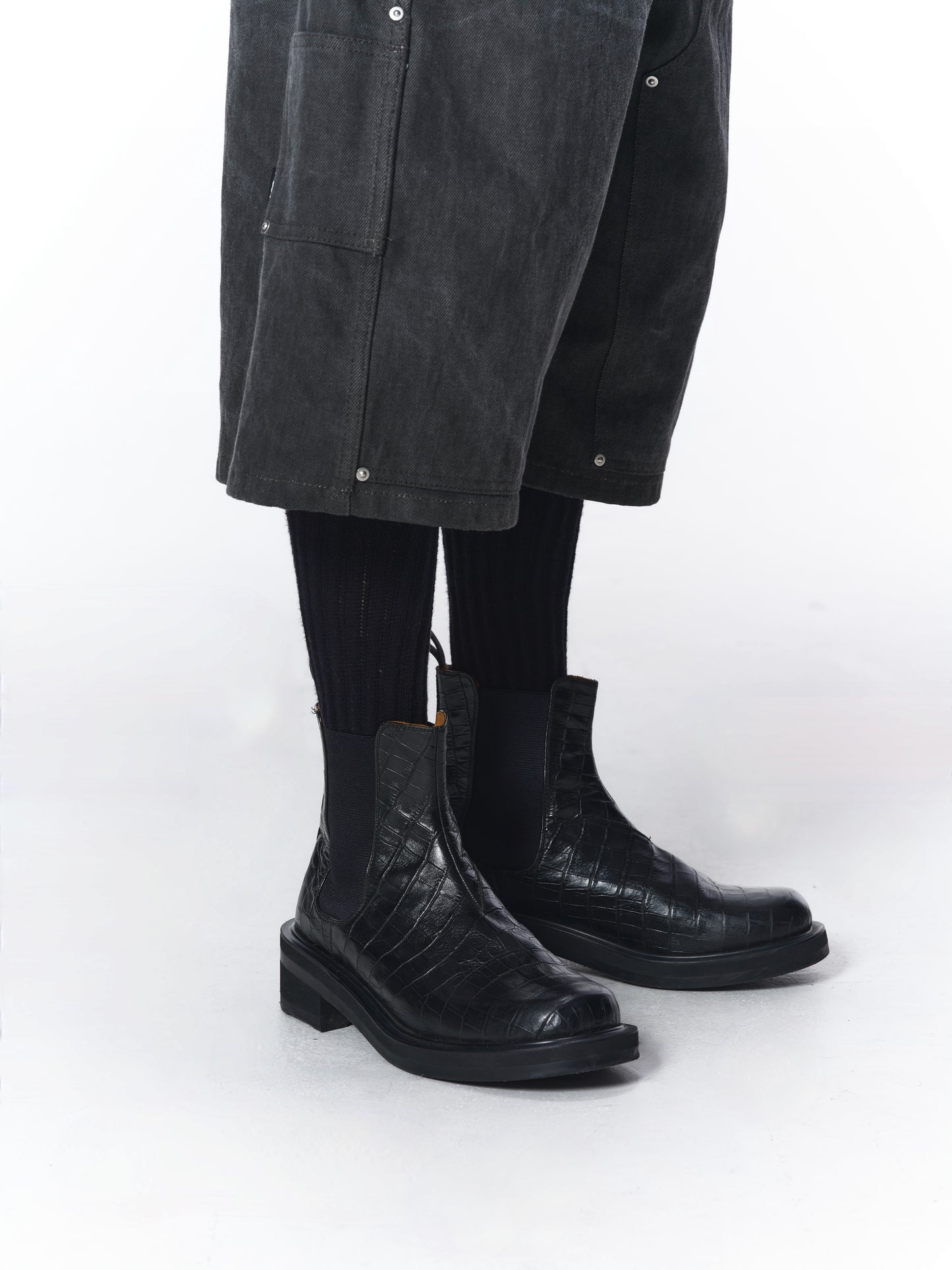 LEATHER SIDE GORE BOOTS