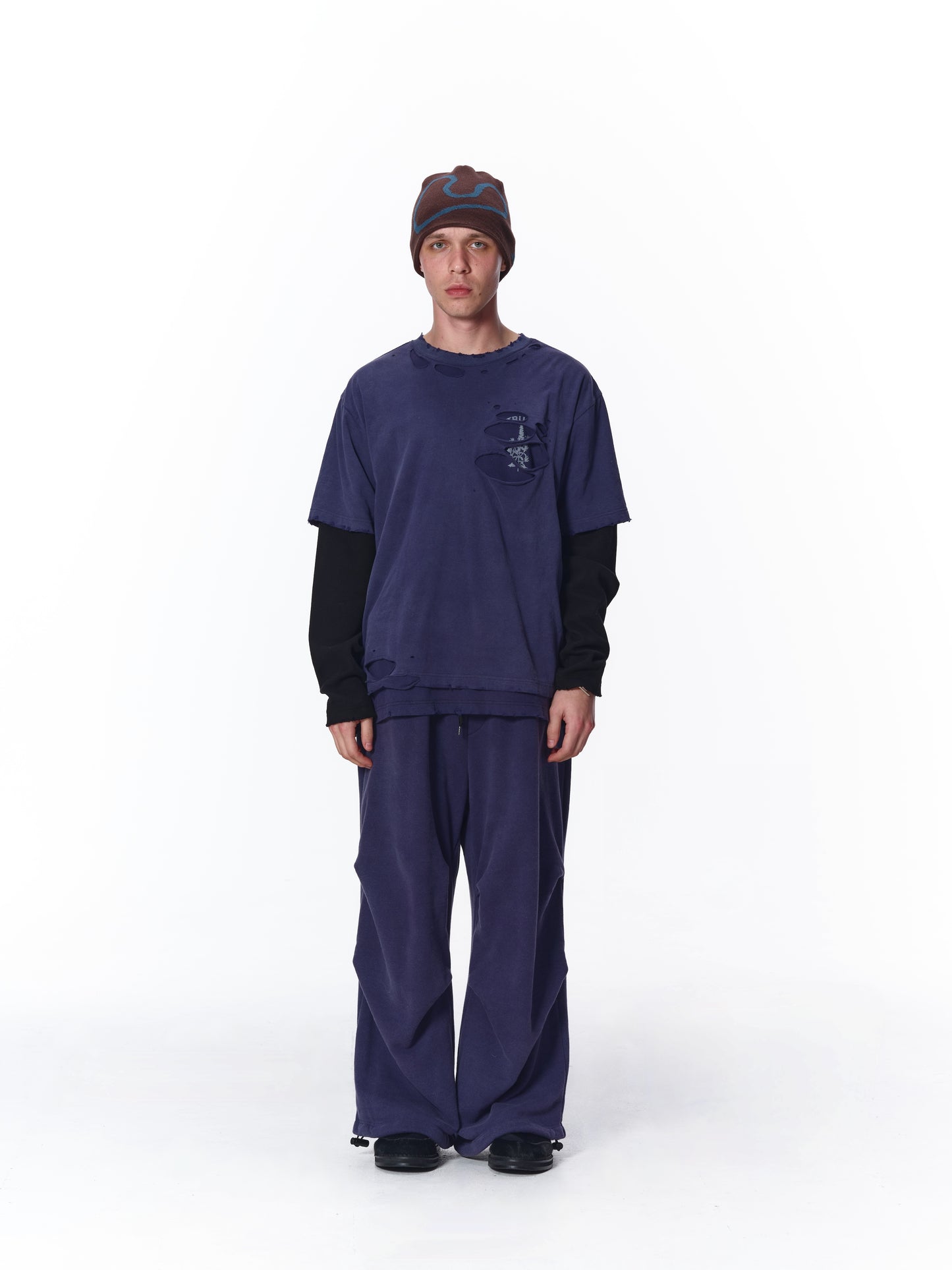 SWEAT PARACHUTE PANTS