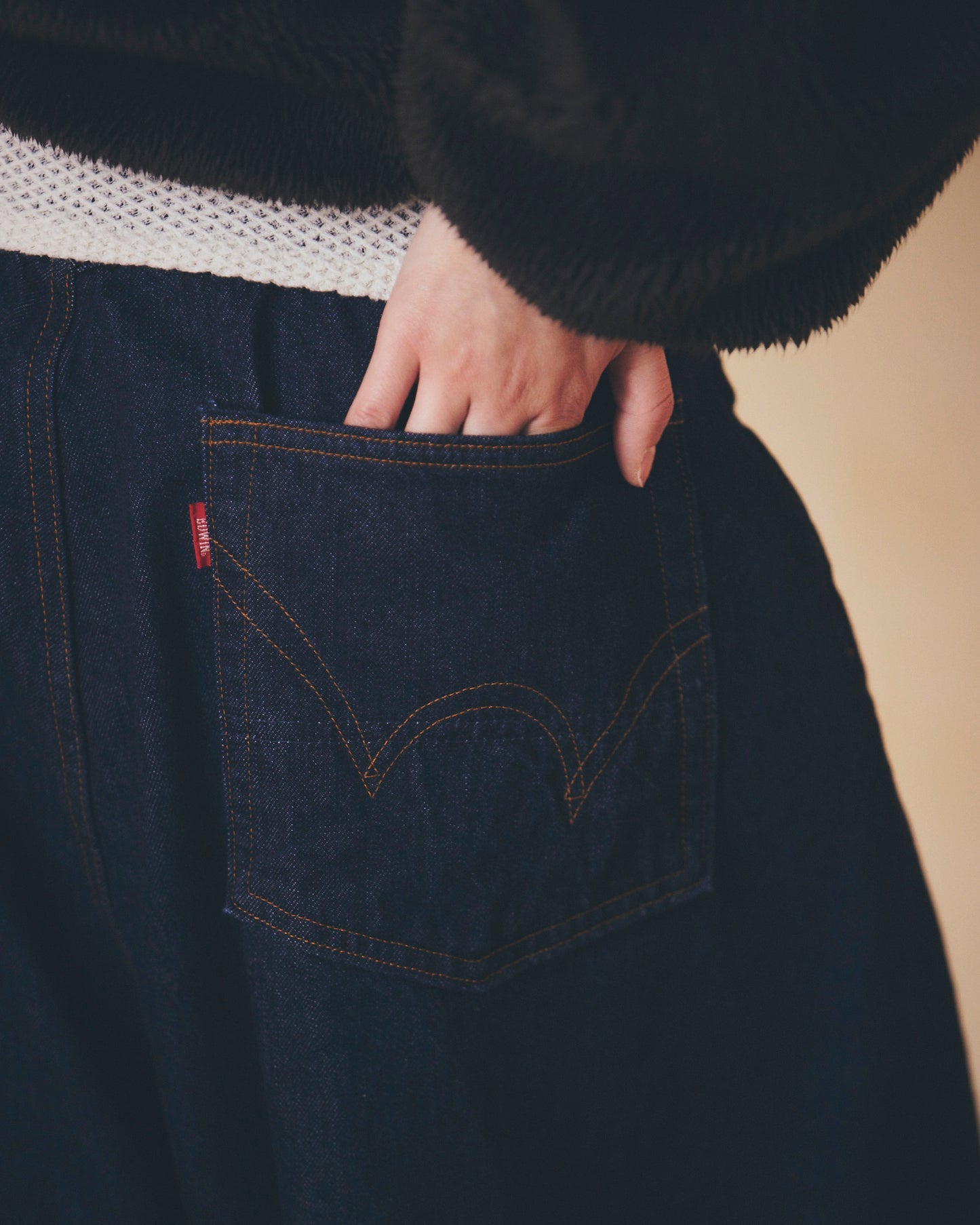FRESH MAN DENIM WIDE PANTS by EDWIN"OW"