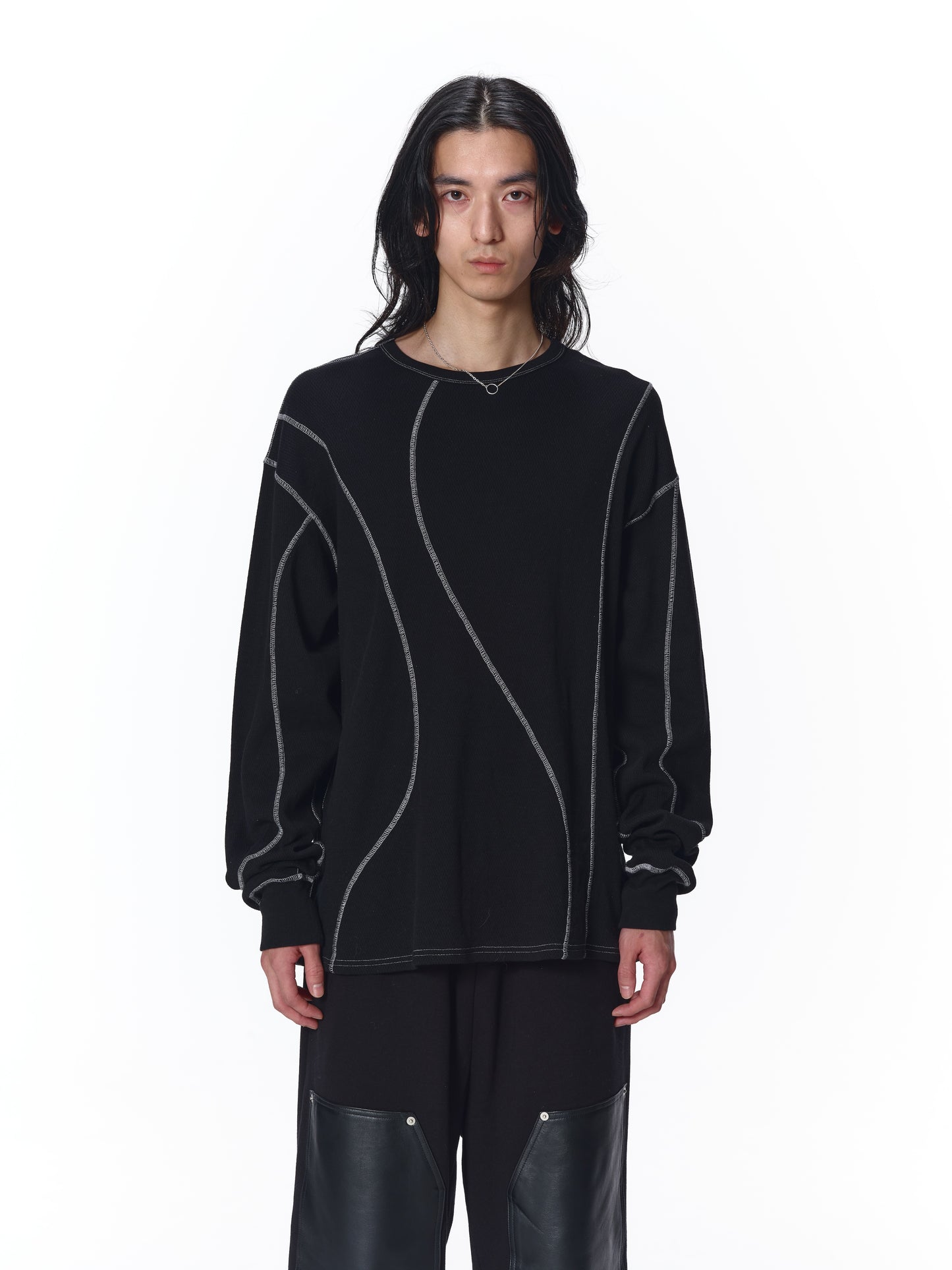 WAFFLE STITCH L/S
