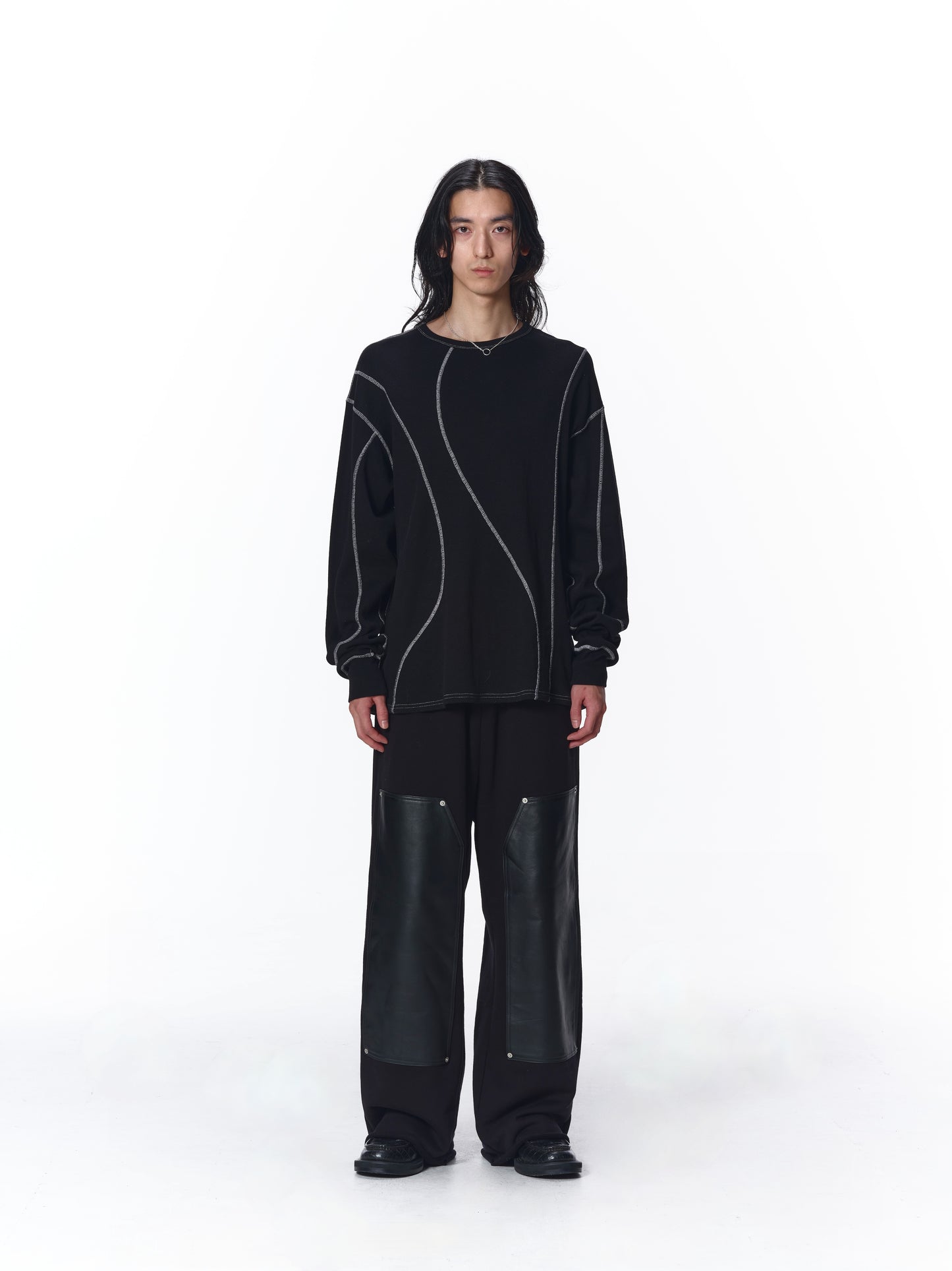WAFFLE STITCH L/S