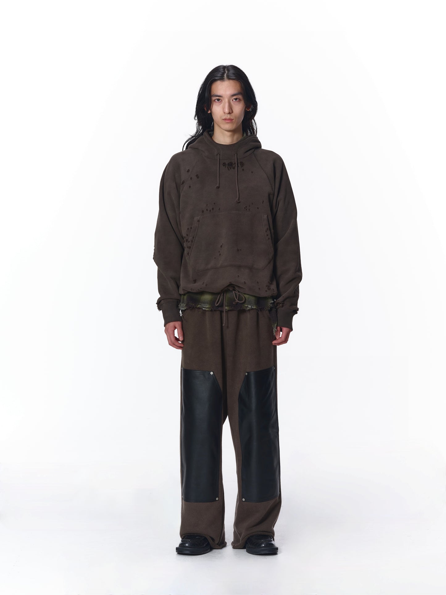 DAMAGE PULLOVER HOODIE