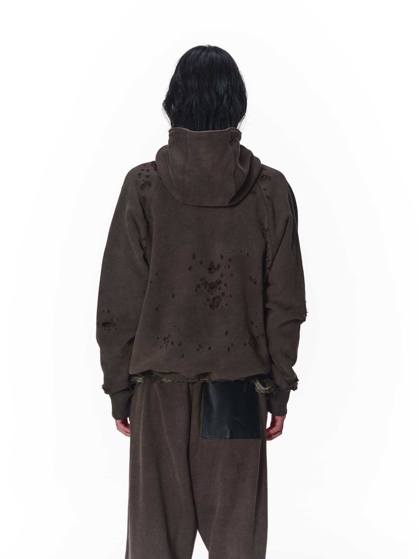DAMAGE PULLOVER HOODIE