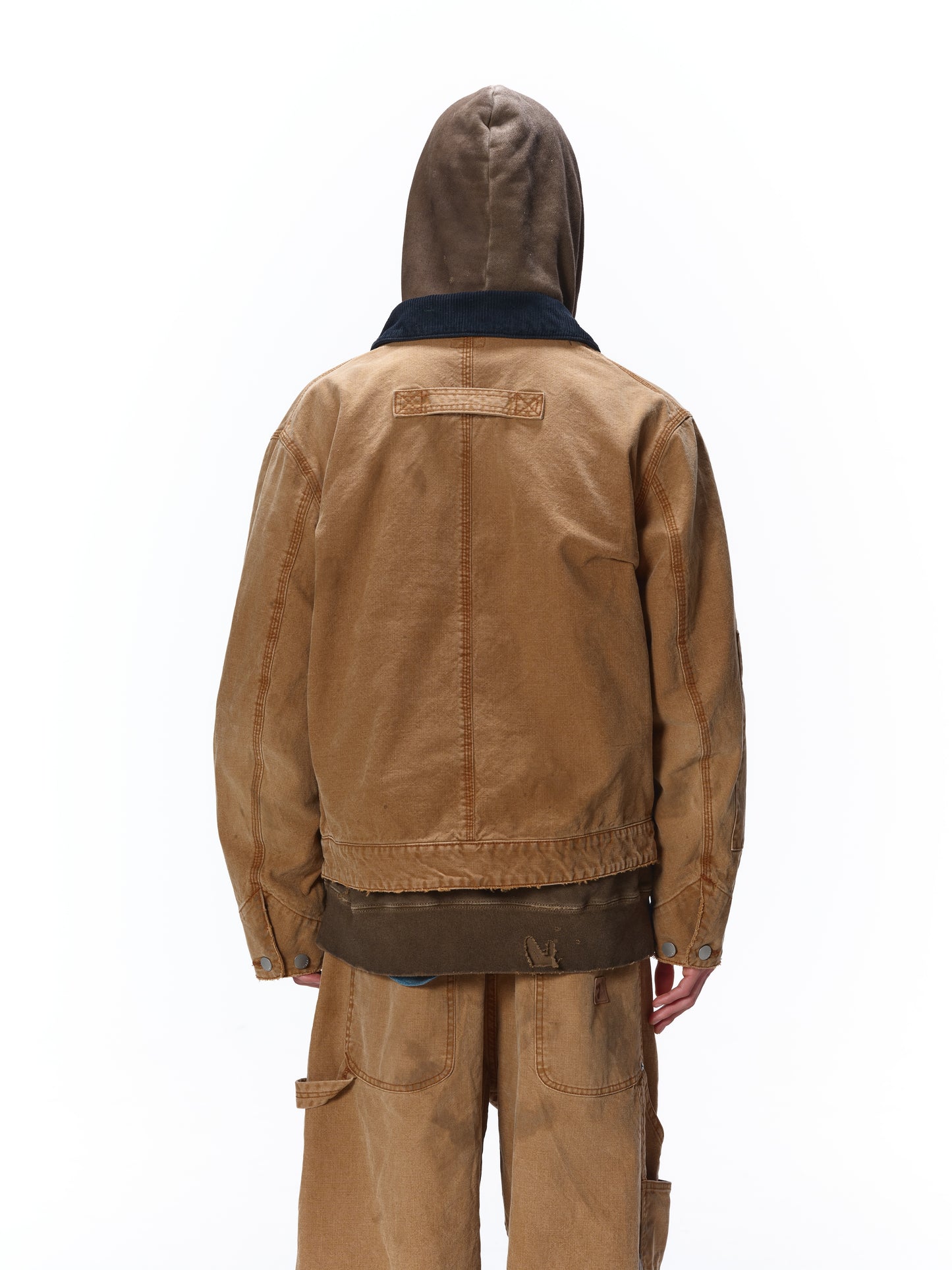 DUCK DAMAGE ZIP JACKET
