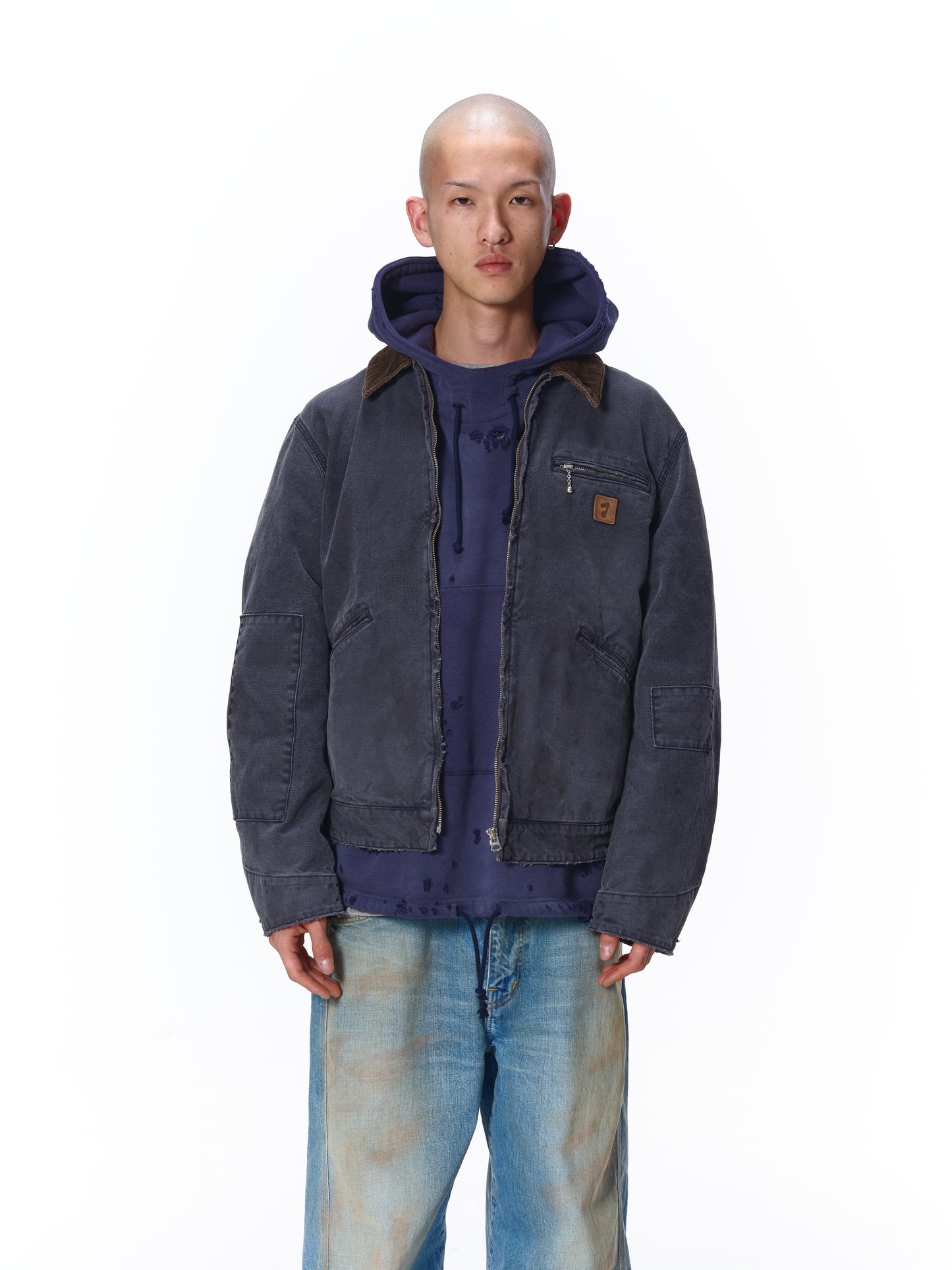 DUCK DAMAGE ZIP JACKET