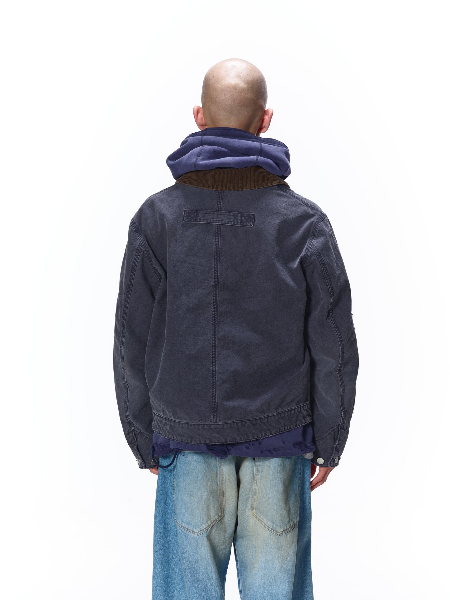 DUCK DAMAGE ZIP JACKET
